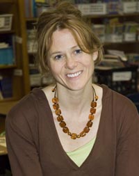Photograph of Susan Eaton in a classroom